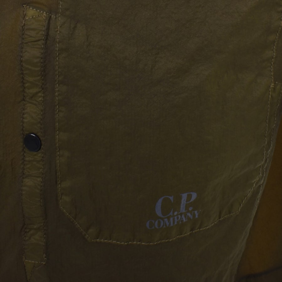 CP Company Short Sleeve Shirt Green | Mainline Menswear